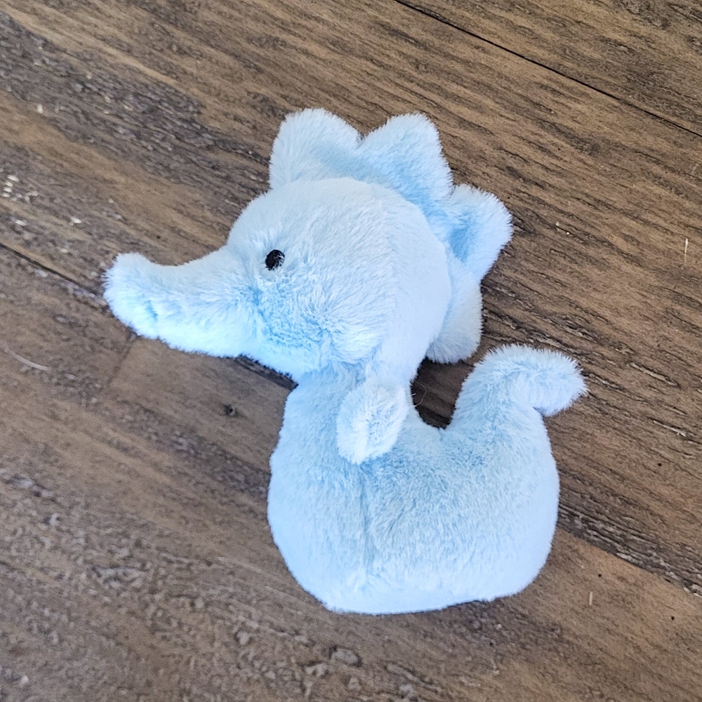 Fluffy Seahorse Jellycat Design Plush.